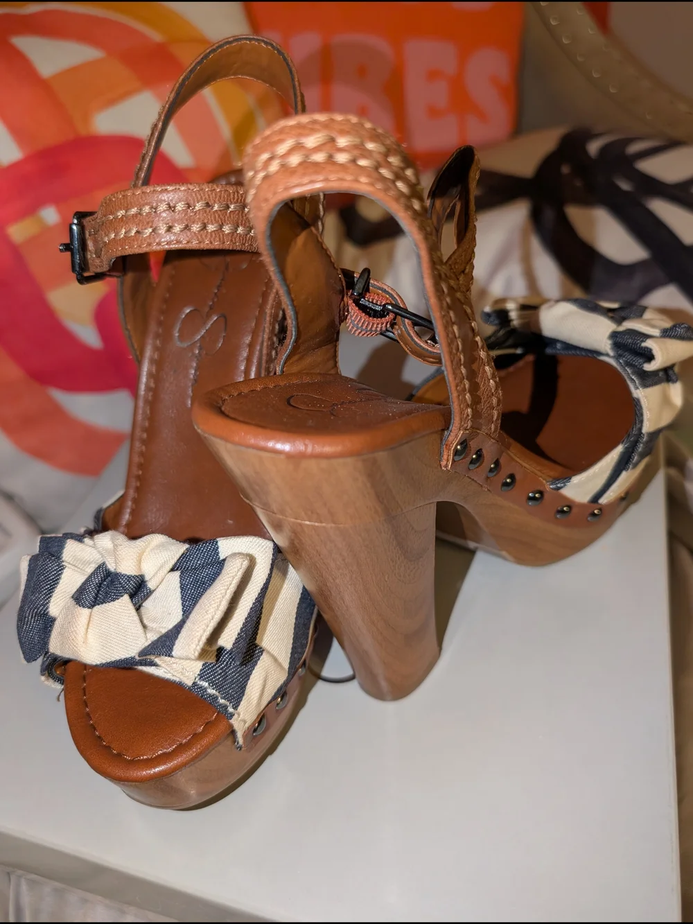 JS Terrii Sailor Stripe Sandal